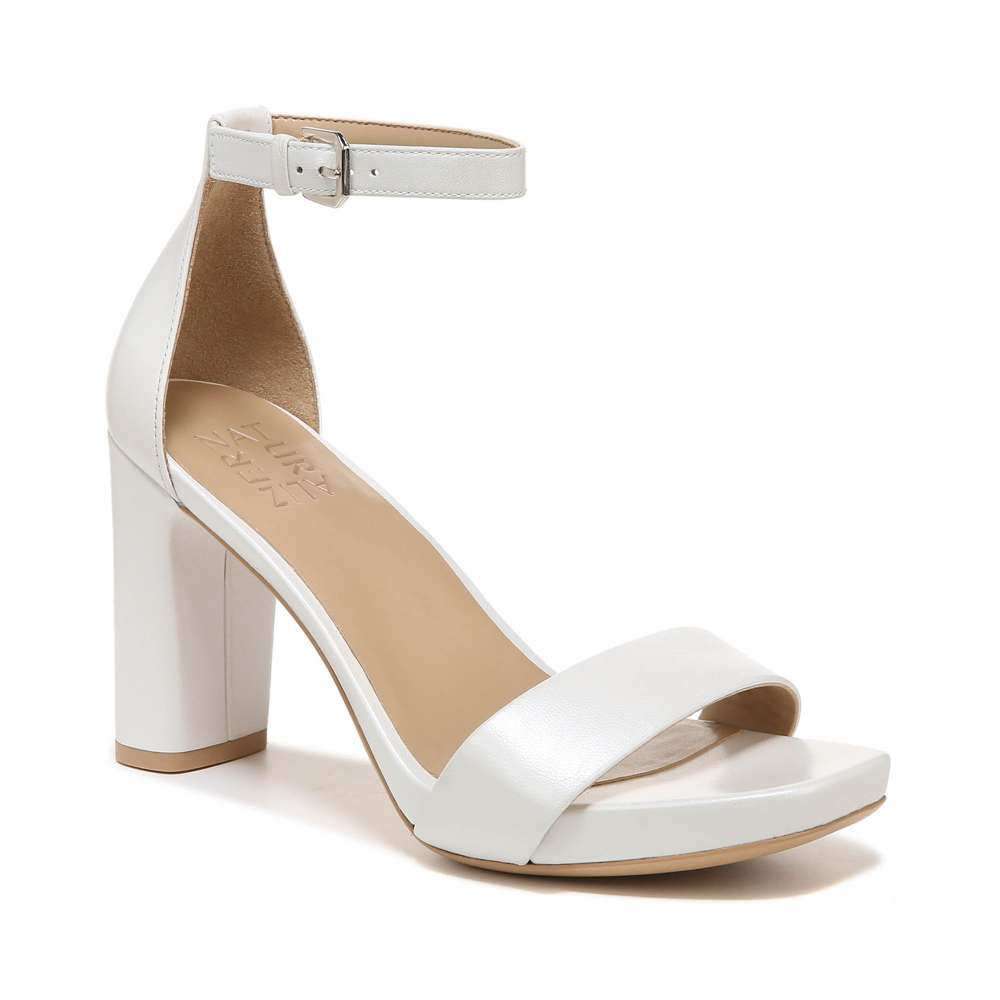 Joy Dress Sandal - White Pearl