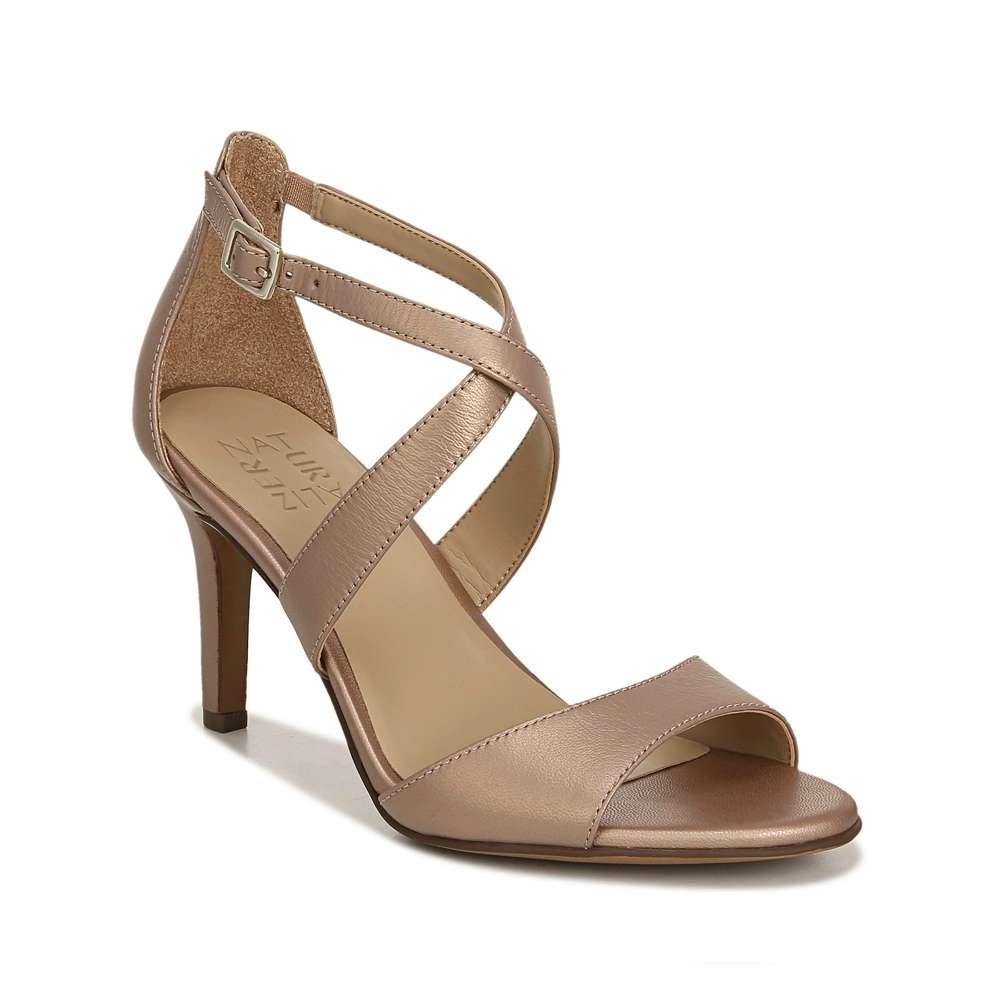 Kyra Heeled Sandal - Ginger Snap