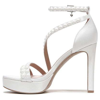 Love 3 Dress Sandal - Silk White Satin
