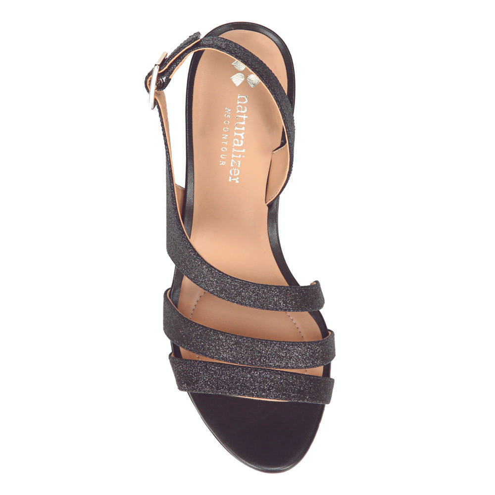 Taimi Heeled Sandal - Black
