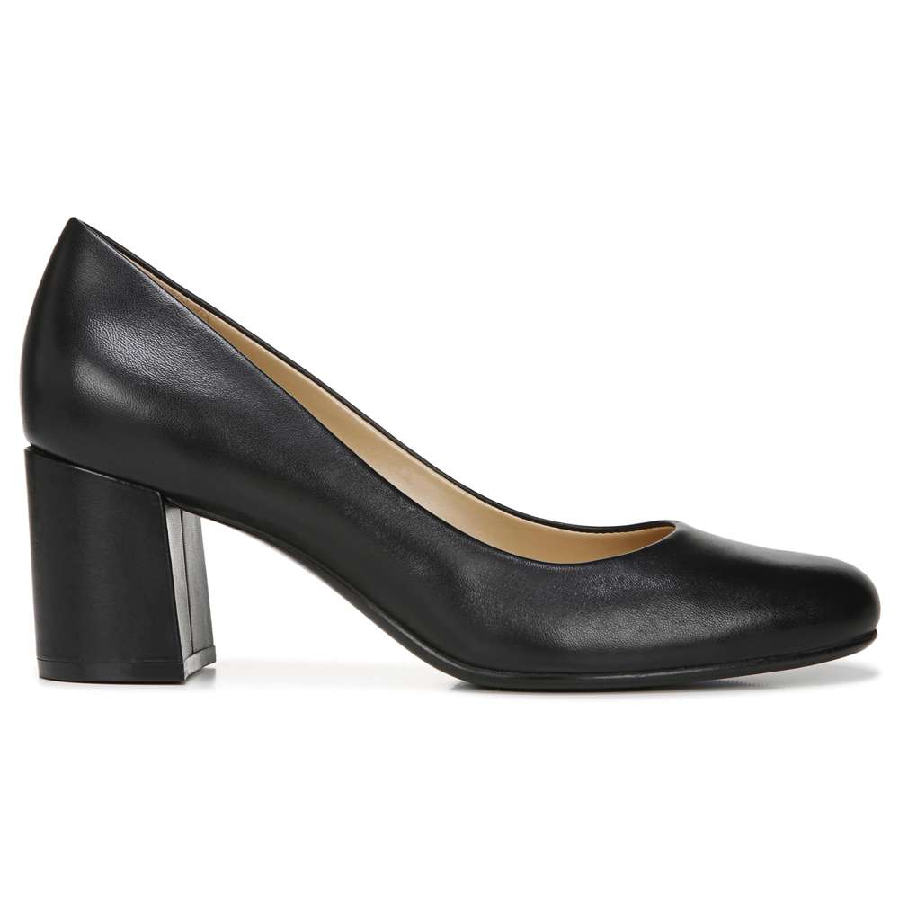Whitney Block Heel - Black
