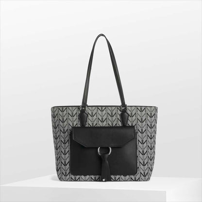Dylana 2 Tote Bag - Black/White
