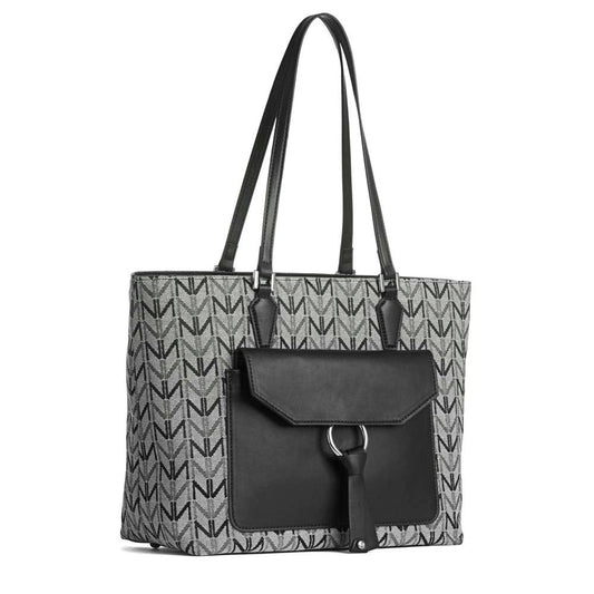 Dylana 2 Tote Bag - Black/White
