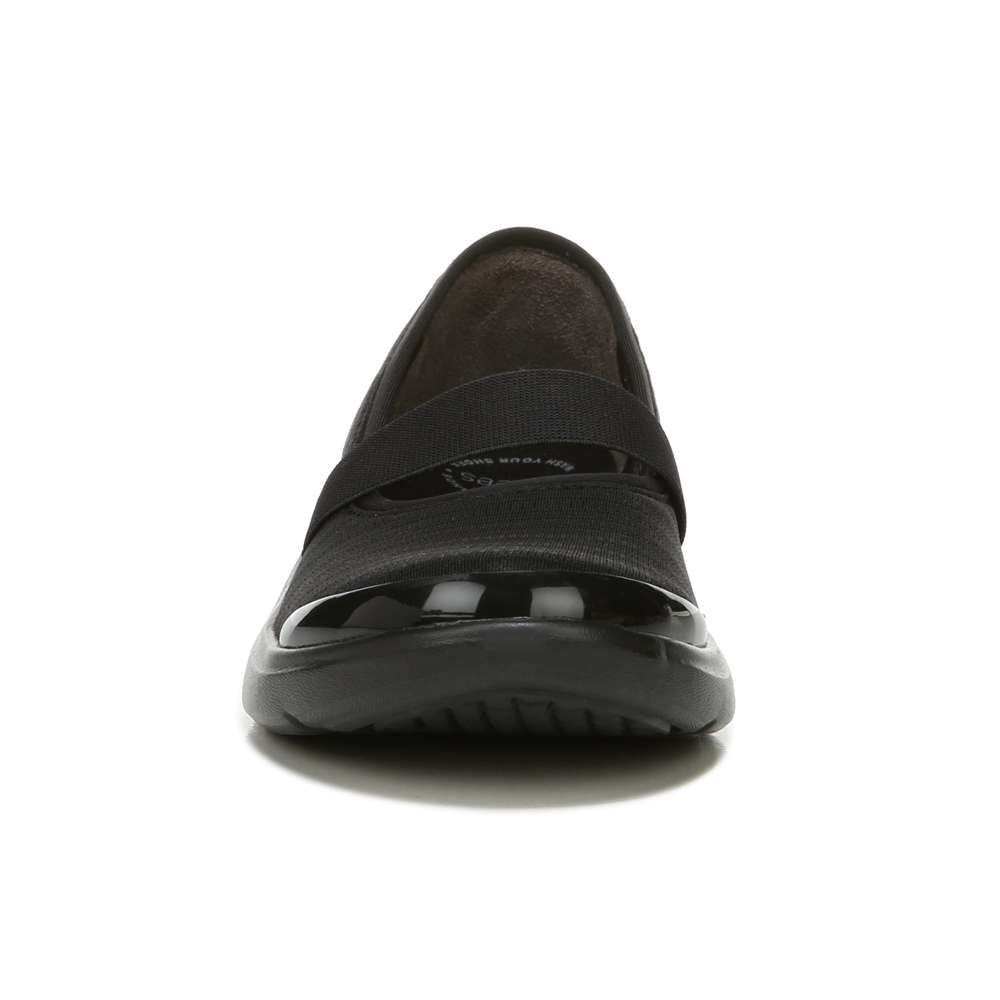 Jupiter Slip-On - Black Fabric