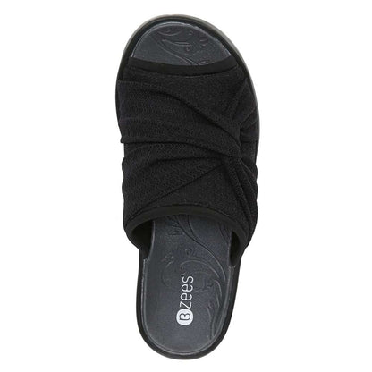 Smile II Wedge - Black Lace