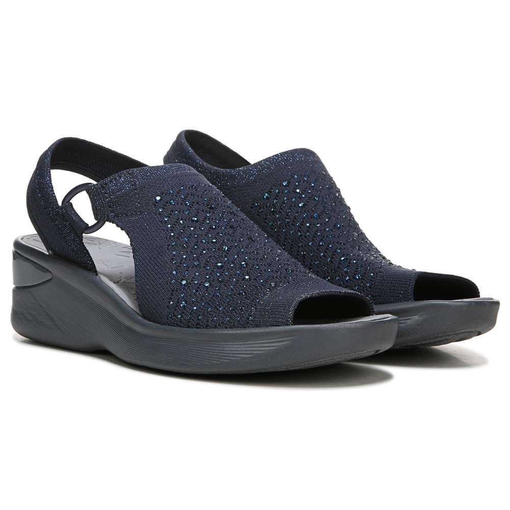 Star Bright Sandal - Navy Knit