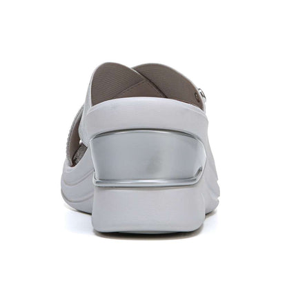 Vista Wedge Sandal - Silver