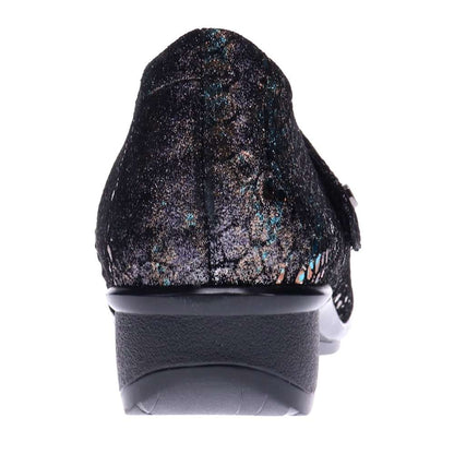 Bonn Mary-Jane - Black Metallic Python