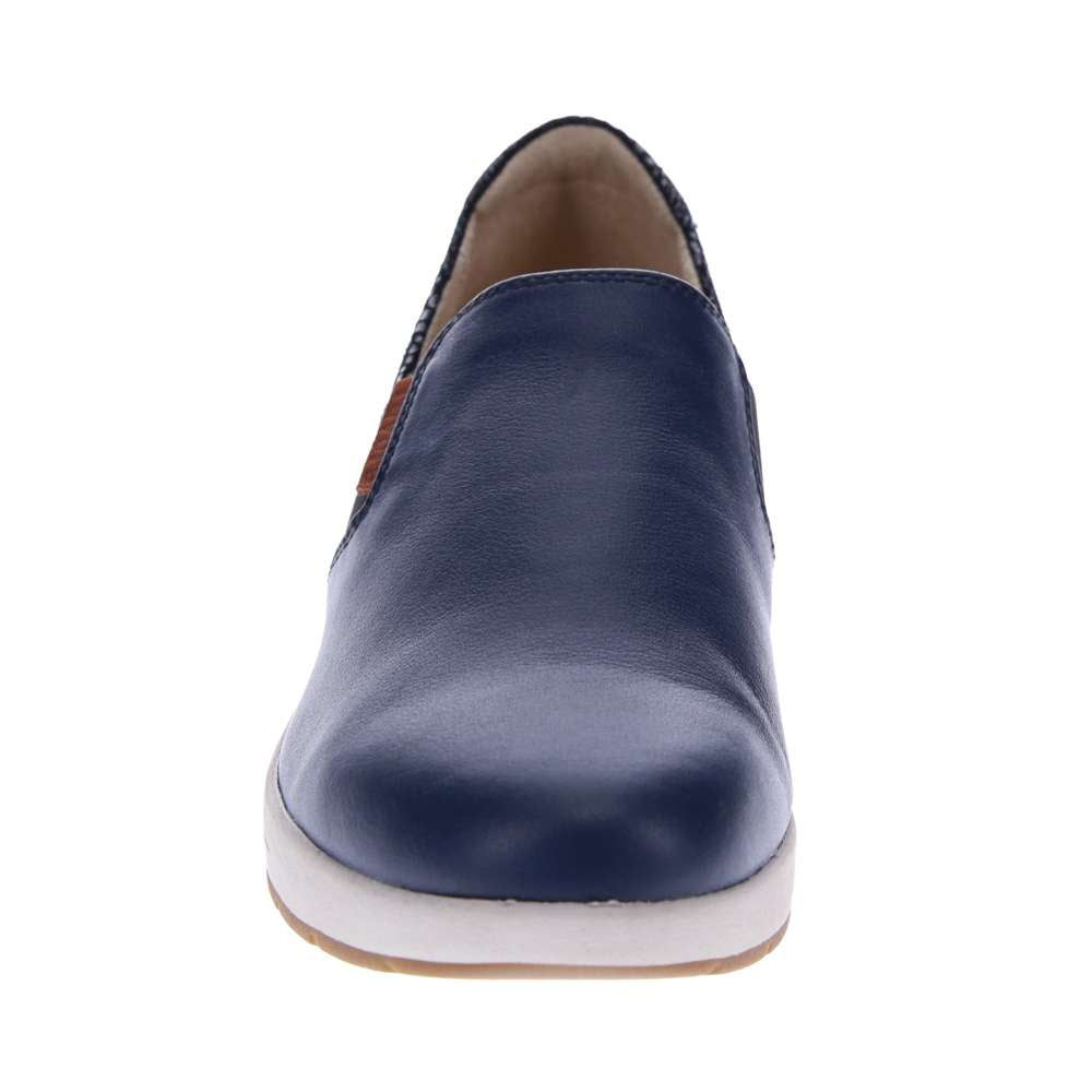 Panama Slip On Sneaker - Blue French/Black Lizard