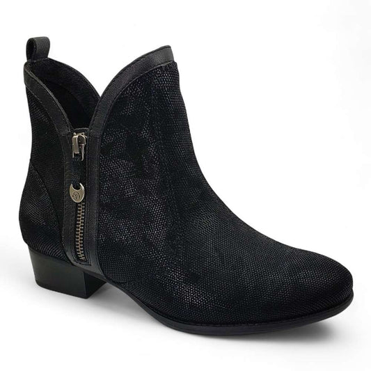 Siena II Bootie - Black Angle