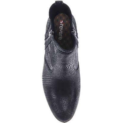 Siena Bootie - Black Lizard