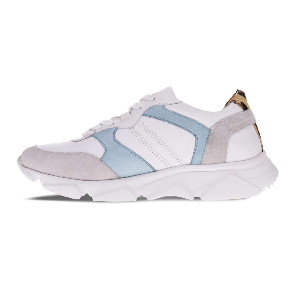Chloe Casual Sneaker - White/Blue