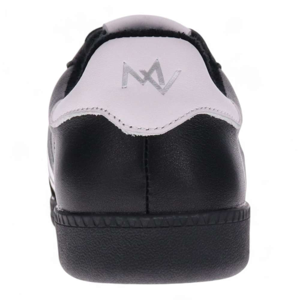 Ramona Lace-Up Casual Sneaker - Black/White
