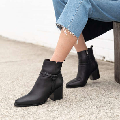 Tiffany Ankle Boot - Black