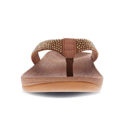 Allora Toe Post Sandal - Bronze
