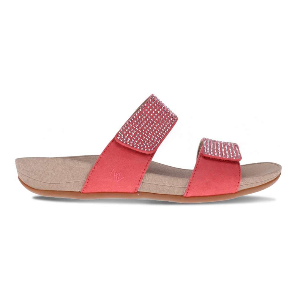 Avoca Slide Sandal - Coral