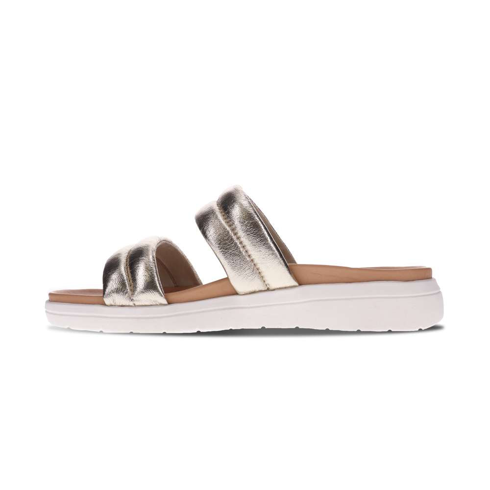Bonny Slide Sandal - Champagne