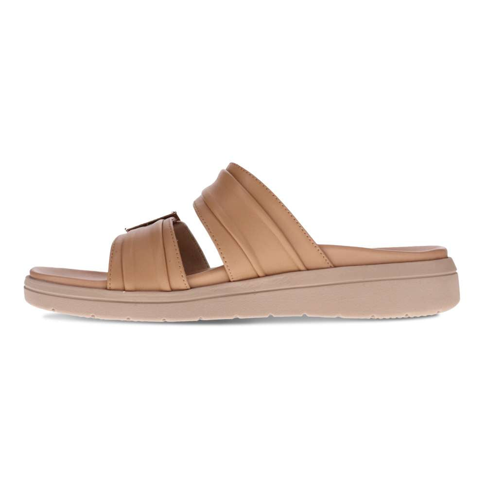 Bowie Slide Sandal - Fawn