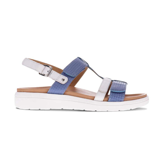 Bryn Adjustable Sandal - Blue Multi