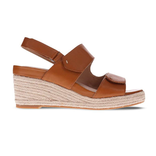 Deanne Wedge Sandal - Tan