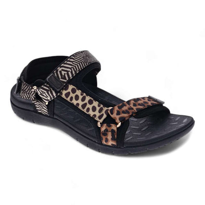 Discovery Back Strap Sandal - Animal Multi