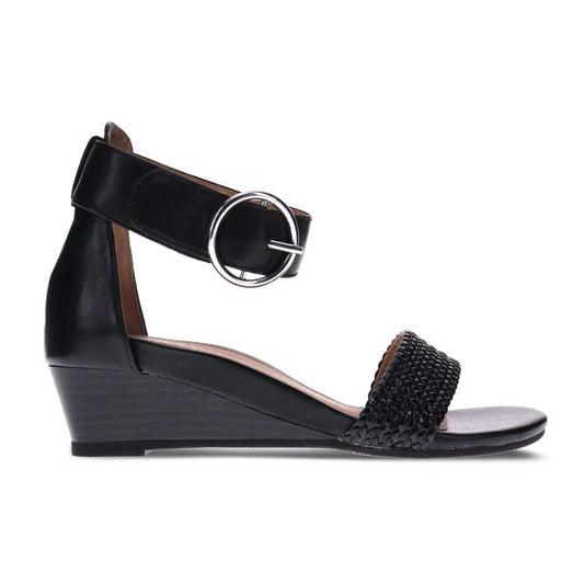 Nasia Wedge Sandal - Black