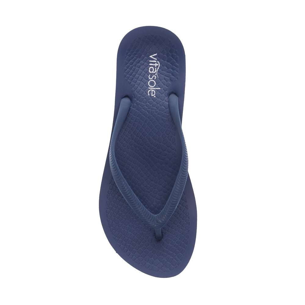 Rome Men's Toe Post Sandal - Navy