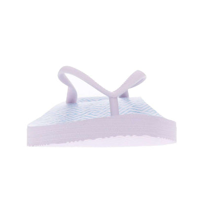 Venice Print Women's Toe Post Sandal - Blue Maze