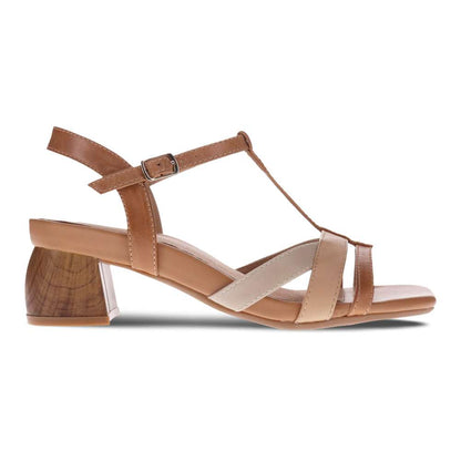 Yass Heeled Sandal - Pebble Multi