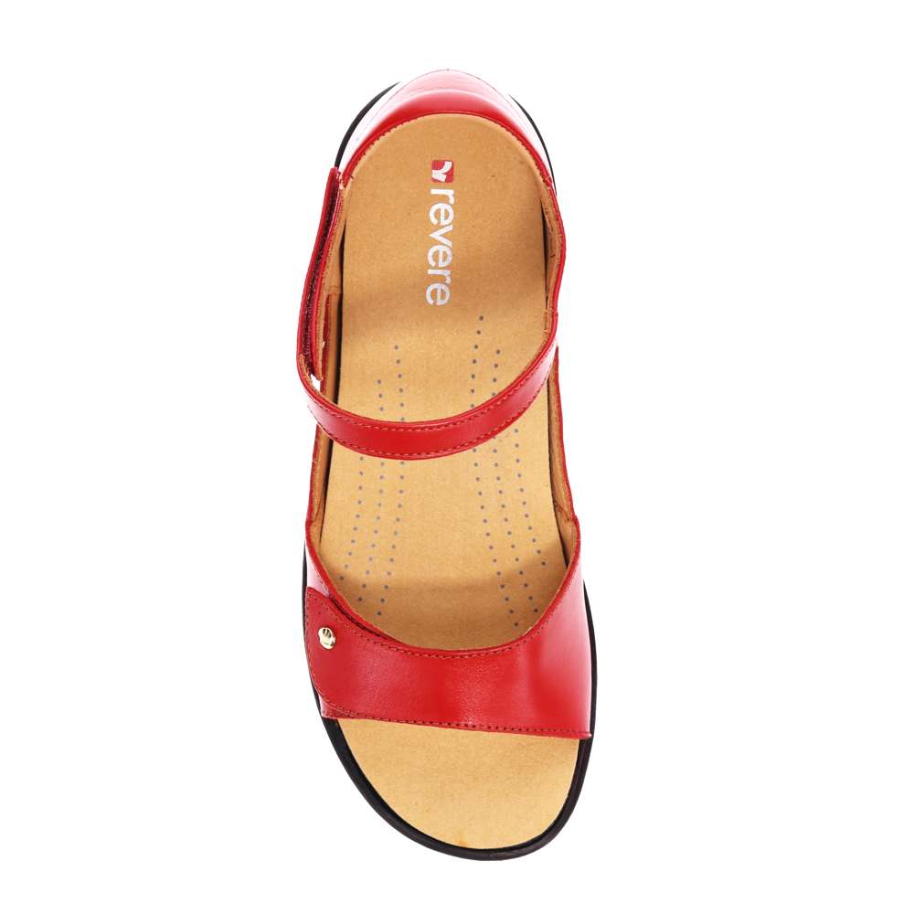Bali Closed Heel Sandal - Red