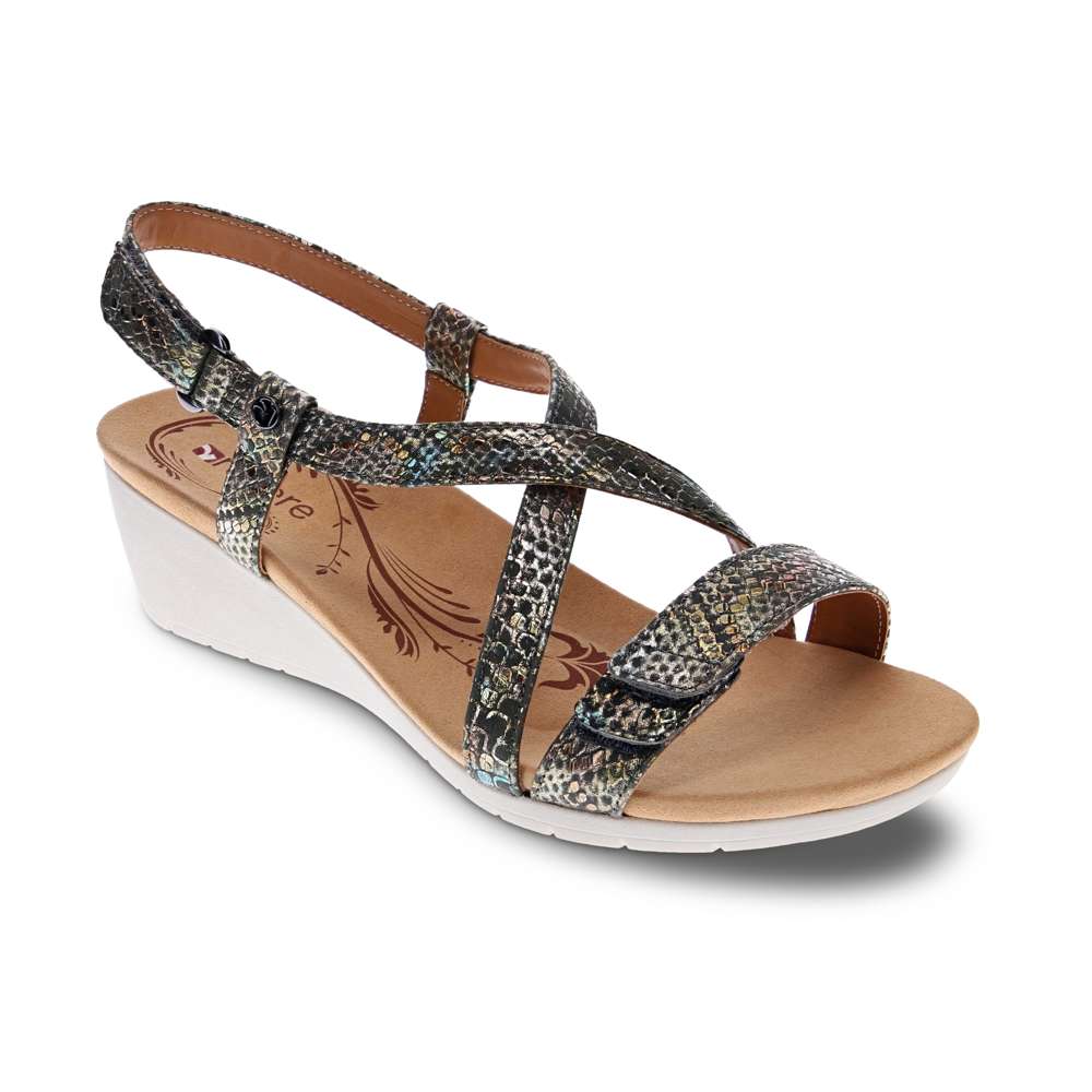 Luxor Wedge - Peacock Python