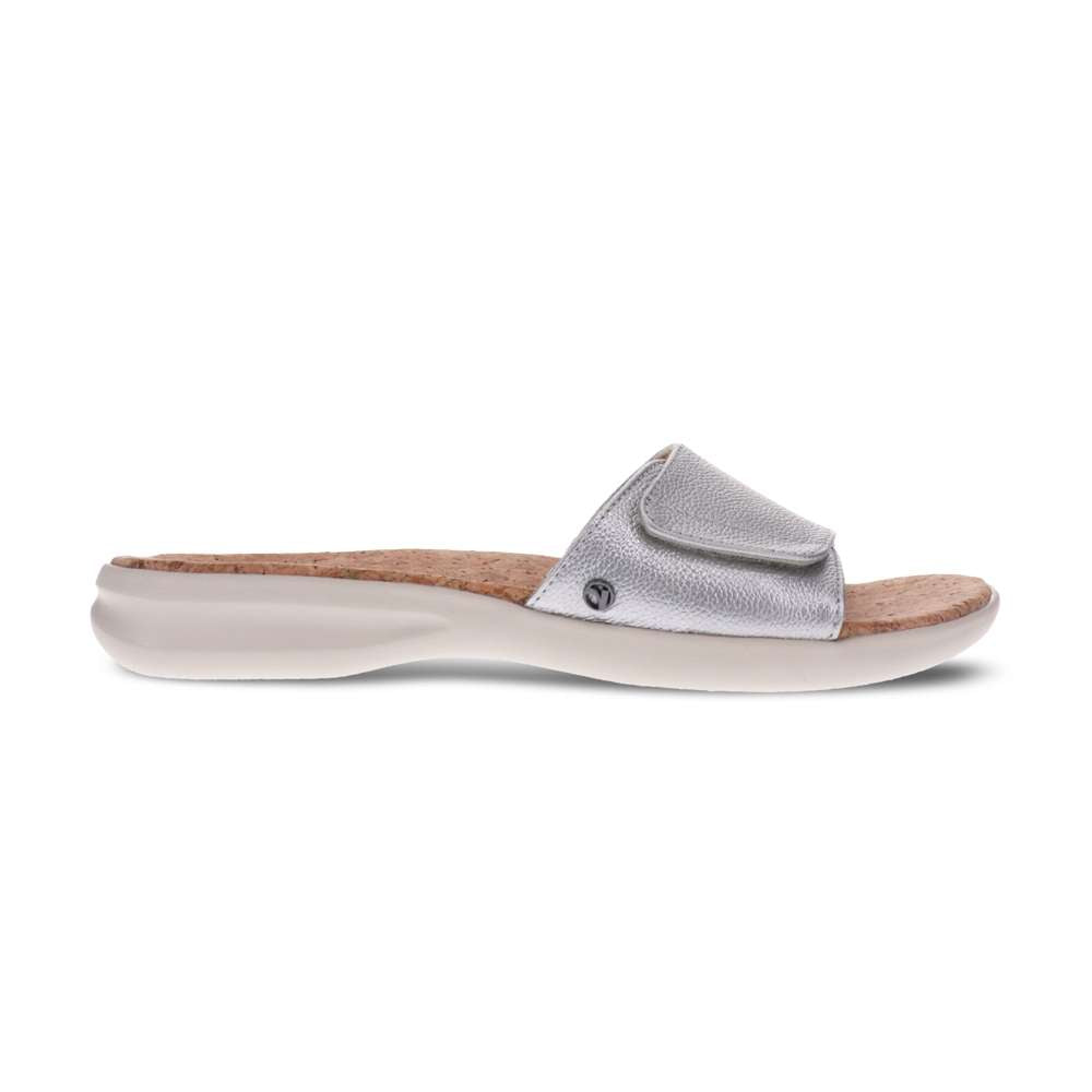 Macau Slide Sandal - Pearl