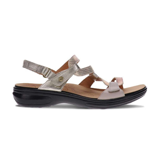 Miami Adjustable Sandal - Mixed Metallic