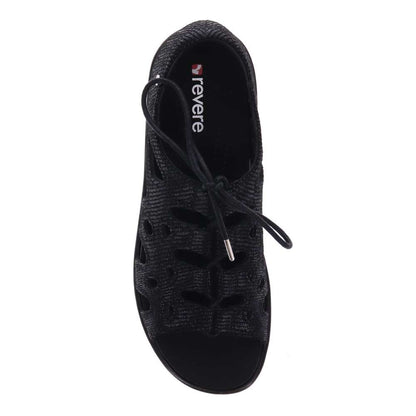 Napier Ghillie Sandal - Black Lizard