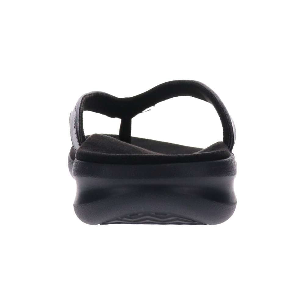 Newport Toe Post Sandal - Black