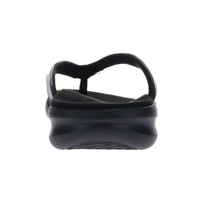 Newport Toe Post Sandal - Black