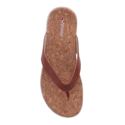 Newport Toe Post Sandal - Cognac
