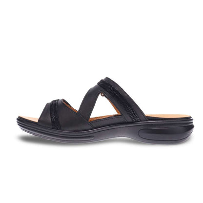 Rio Slide - Onyx/Black Lizard