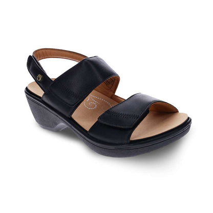 Rosario Wedge - Black French