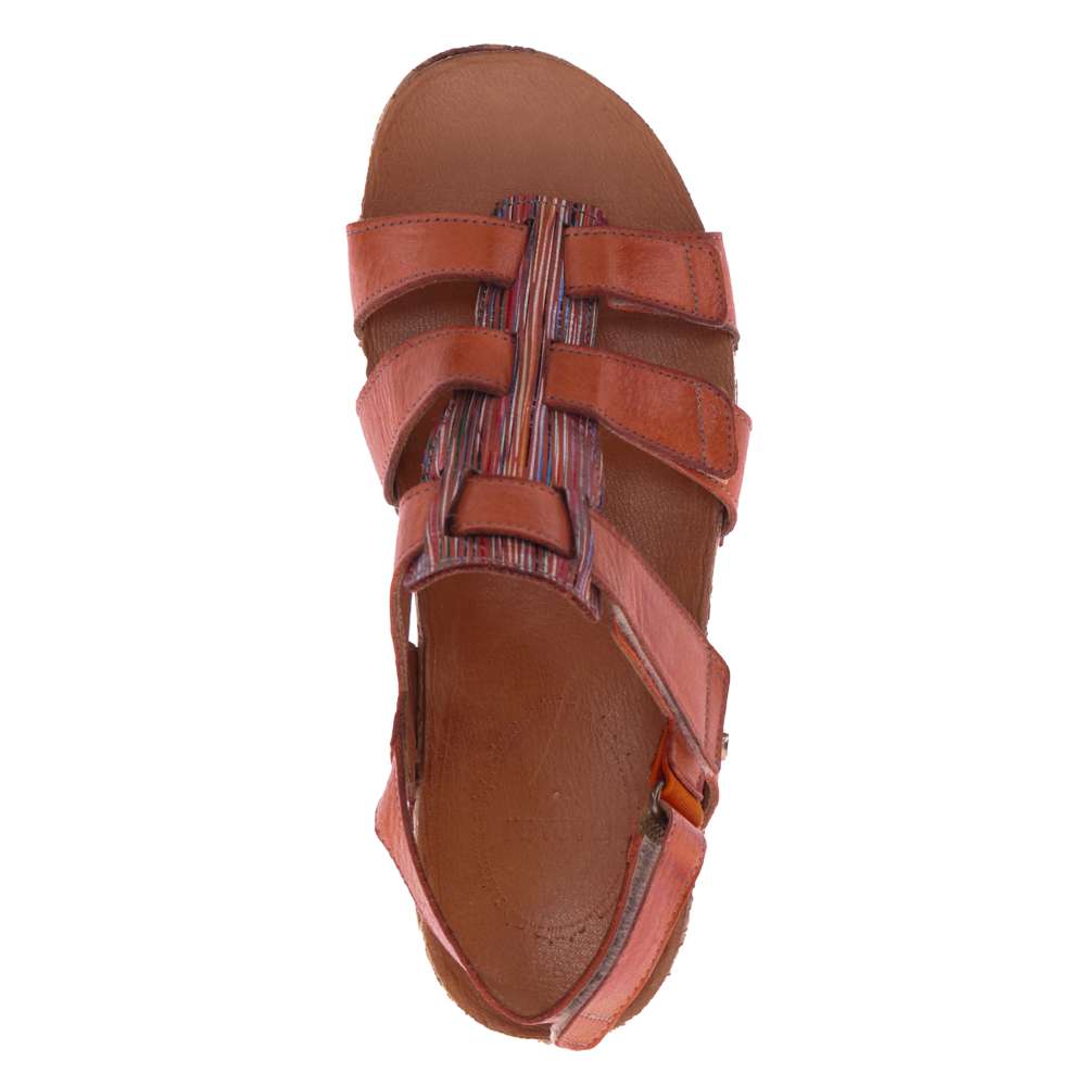 Santorini Gladiator Sandal - Mango