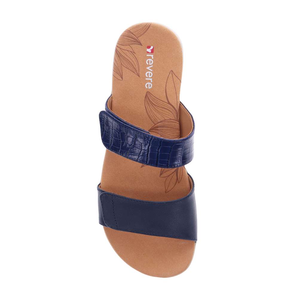 Seaside Slide Sandal - Blue French/Croc