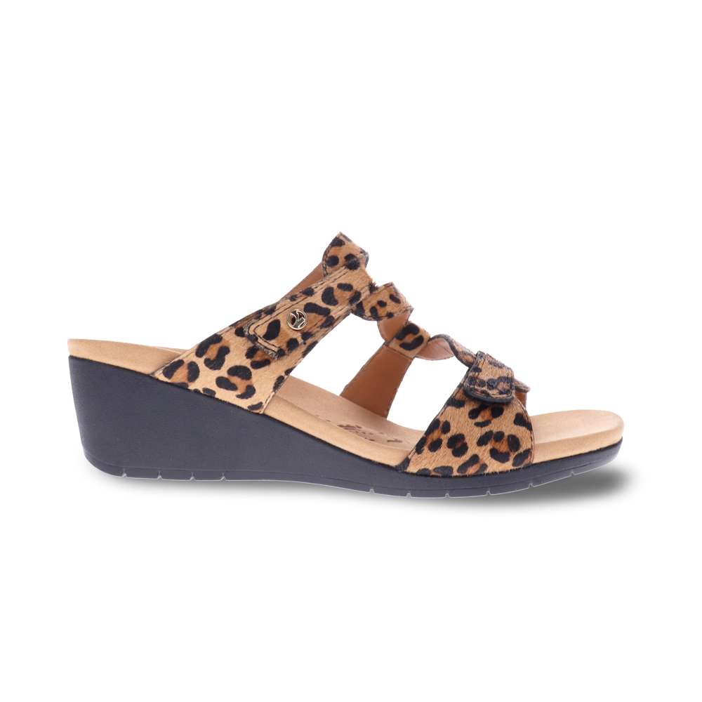 Sofia Wedge - Leopard