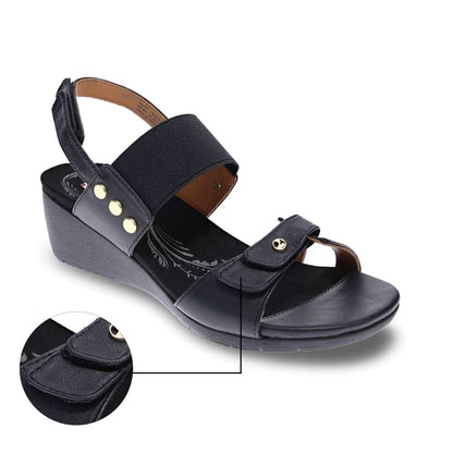 Tahiti Wedge - Black French