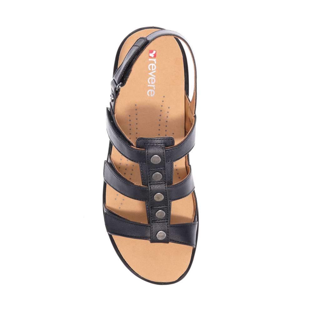 Toledo Backstrap Sandal - Black