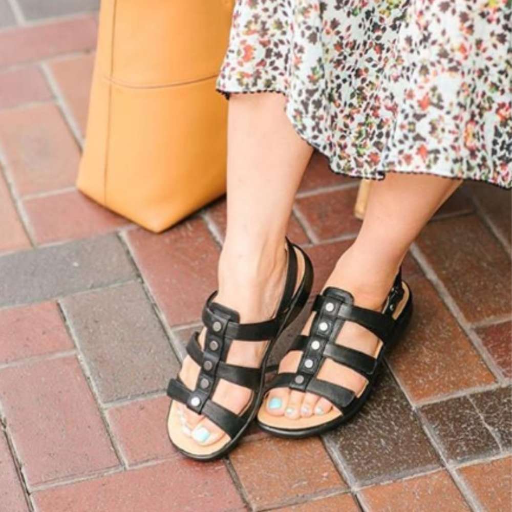 Toledo Back Strap Sandal - Black