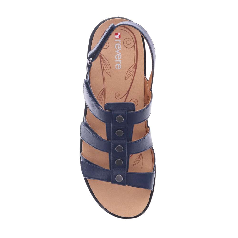 Toledo Backstrap Sandal - Blue French