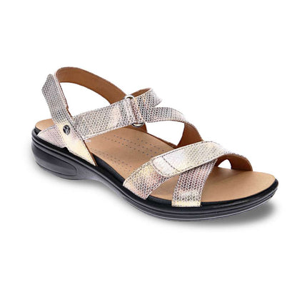 Zanzibar Adjustable Sandal - Metallic Interest