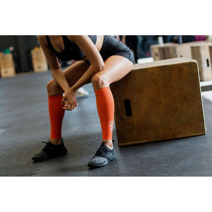 Sports Calf Compression Sleeve (CS6) - Orange