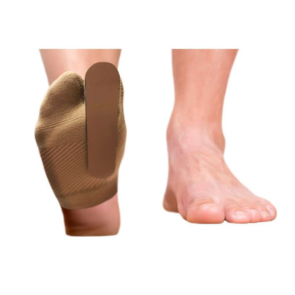 Left Turf Toe Bracing Sleeve (TT3) - Natural