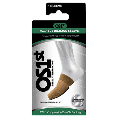 Right Turf Toe Bracing Sleeve (TT3) - Natural